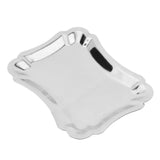 Max Stainless Steel Towel Tray Storage Dish Plate Tea Fruit Trays A Small