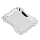 Max Stainless Steel Towel Tray Storage Dish Plate Tea Fruit Trays A Small
