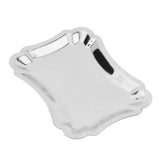 Max Stainless Steel Towel Tray Storage Dish Plate Tea Fruit Trays A Medium