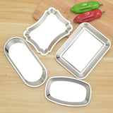 Max Stainless Steel Towel Tray Storage Dish Plate Tea Fruit Trays A Medium