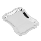 Max Stainless Steel Towel Tray Storage Dish Plate Tea Fruit Trays A Medium