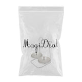 Maxbell  Stainless Steel Double Ladle Holder Cooking Utensils Stand Spoon Rest C
