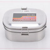 Maxbell Stainless Steel Bento Lunch Box Dinner Food Container Double Layer M - Aladdin Shoppers