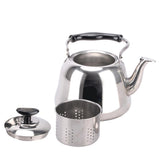 Maxbell Stainless Steel Whistling Kettle Teakettle Fast Boil Teapot with Infuser 2L