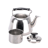 Maxbell Stainless Steel Whistling Kettle Teakettle Fast Boil Teapot with Infuser 2L