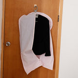 Max Garment Bag for Storage Keep Your Suit Costume Uniform Safe Pink 60X130cm