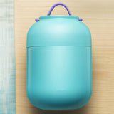 Maxbell Stainless Steel Vacuum Insulated Food Jar Thermal Food Flask Bottle Blue - Aladdin Shoppers