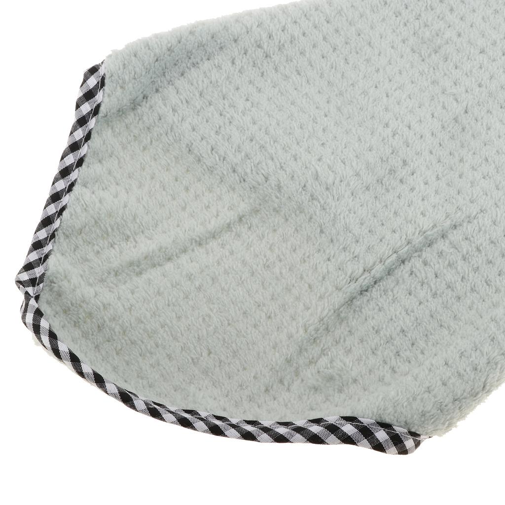 Maxbell  Microfiber Hand Towel Hanging Kids Washcloth Bath Water Dry Light Green