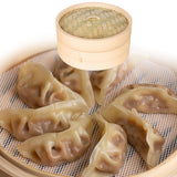 Maxbell Kitchen Bamboo Steamer Basket Asian Food Steamer for Dim Sum Dumplings 21cm - Aladdin Shoppers