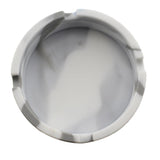 Maxbell Round Silicone Ashtray Cigar Holder for Tabletop Home Office Grey Camo - Aladdin Shoppers
