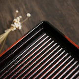 Maxbell Barbecue Sushi Dim Sum Fruit Meat Plastic Serving Tray Salad Platter Pan M - Aladdin Shoppers