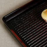 Maxbell Barbecue Sushi Dim Sum Fruit Meat Plastic Serving Tray Salad Platter Pan M - Aladdin Shoppers