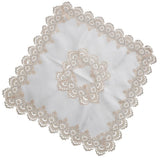 Maxbell Multi-Purpose Lace Tablecloth Dinner Picnic Table Cloth white 85X85cm - Aladdin Shoppers