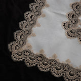 Maxbell Multi-Purpose Lace Tablecloth Dinner Picnic Table Cloth white 85X85cm - Aladdin Shoppers