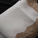 Maxbell Multi-Purpose Lace Tablecloth Dinner Picnic Table Cloth white 130X130cm - Aladdin Shoppers
