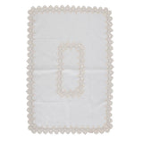 Maxbell Multi-Purpose Lace Tablecloth Dinner Picnic Table Cloth white 130X180cm - Aladdin Shoppers