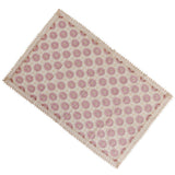 Maxbell Embroidered Lace Tablecloth Retro Table Cloth Party Decor Wine Red 150x100cm - Aladdin Shoppers