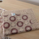 Maxbell Embroidered Lace Tablecloth Retro Table Cloth Party Decor Wine Red 150x100cm - Aladdin Shoppers