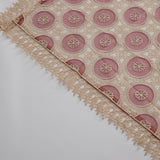 Maxbell Embroidered Lace Tablecloth Retro Table Cloth Party Decor Wine Red 150x100cm - Aladdin Shoppers