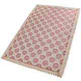Maxbell Embroidered Lace Tablecloth Retro Table Cloth Party Decor Wine Red 150x100cm - Aladdin Shoppers