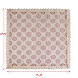 Maxbell Embroidered Lace Tablecloth Retro Table Cloth Party Decor Wine Red 110x110cm - Aladdin Shoppers