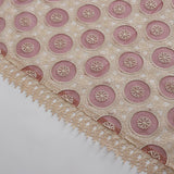 Maxbell Embroidered Lace Tablecloth Retro Table Cloth Party Decor Wine Red 110x110cm - Aladdin Shoppers