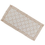 Maxbell Embroidered Lace Tablecloth Retro Table Cloth Party Decor Golden 120x60cm - Aladdin Shoppers