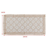Maxbell Embroidered Lace Tablecloth Retro Table Cloth Party Decor Golden 120x60cm - Aladdin Shoppers