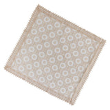 Maxbell Embroidered Lace Tablecloth Retro Table Cloth Party Decor Golden 110x110cm - Aladdin Shoppers
