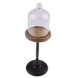 Maxbell Clear Cake Stand Cupcake Plate Cake Dome Lid Display high Light caffeine - Aladdin Shoppers