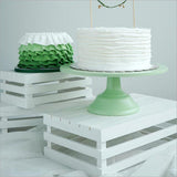 Maxbell Nordic Style Desktop Storage Basket Cake Display Tools Home Decor White M - Aladdin Shoppers