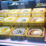 Maxbell Kitchen Bamboo Steamer Basket Asian Food Steamer for Dim Sum Dumpling 5 inch - Aladdin Shoppers