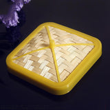 Maxbell Kitchen Bamboo Steamer Basket Asian Food Steamer for Dim Sum Dumpling 8 inch - Aladdin Shoppers