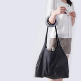 Maxbell Reusable Grocery fashion spiral portable shopping bag storage box white - Aladdin Shoppers