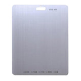Maxbell Stainless Steel Cutting Board Chopping Board Food Chopping Mat / Block L - Aladdin Shoppers