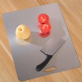 Maxbell Stainless Steel Cutting Board Chopping Board Food Chopping Mat / Block L - Aladdin Shoppers