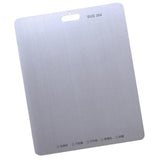 Maxbell Stainless Steel Cutting Board Chopping Board Food Chopping Mat / Block L - Aladdin Shoppers