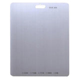 Maxbell Stainless Steel Cutting Board Chopping Board Food Chopping Mat / Block L - Aladdin Shoppers