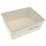 Maxbell Plastic Underwear Storage Organizer Sock Container Drawer No-Grid Light Gray - Aladdin Shoppers