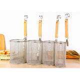 Maxbell Stainless Kitchen Noodle Colander Soup Oil Filter Spoon Powder Fence 12cm - Aladdin Shoppers