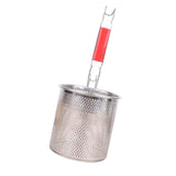 Maxbell Kitchen Pasta Noodle Food Strainer, Stainless Steel, Deep Fry Basket 14cm