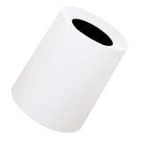 Maxbell 12L Bathroom Rubbish Bin Round Trash Can Waste Container Wastebasket  White