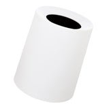 Maxbell 12L Bathroom Rubbish Bin Round Trash Can Waste Container Wastebasket  White