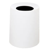 Maxbell 12L Bathroom Rubbish Bin Round Trash Can Waste Container Wastebasket  White