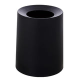 Maxbell 12L Bathroom Rubbish Bin Round Trash Can Waste Container Wastebasket  Black