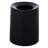 Maxbell 12L Bathroom Rubbish Bin Round Trash Can Waste Container Wastebasket  Black