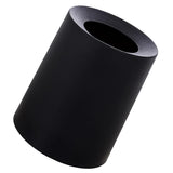 Maxbell 12L Bathroom Rubbish Bin Round Trash Can Waste Container Wastebasket  Black