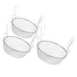 Maxbell Stainless Fine Mesh Strainer Kitchen Colander Sieve Sifter Round 18cm