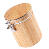 Maxbell Airtight Canister Bamboo Tea Coffee Sugar Flour Canisters Food Storage Jar M
