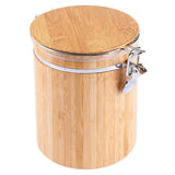 Maxbell Airtight Canister Bamboo Tea Coffee Sugar Flour Canisters Food Storage Jar M